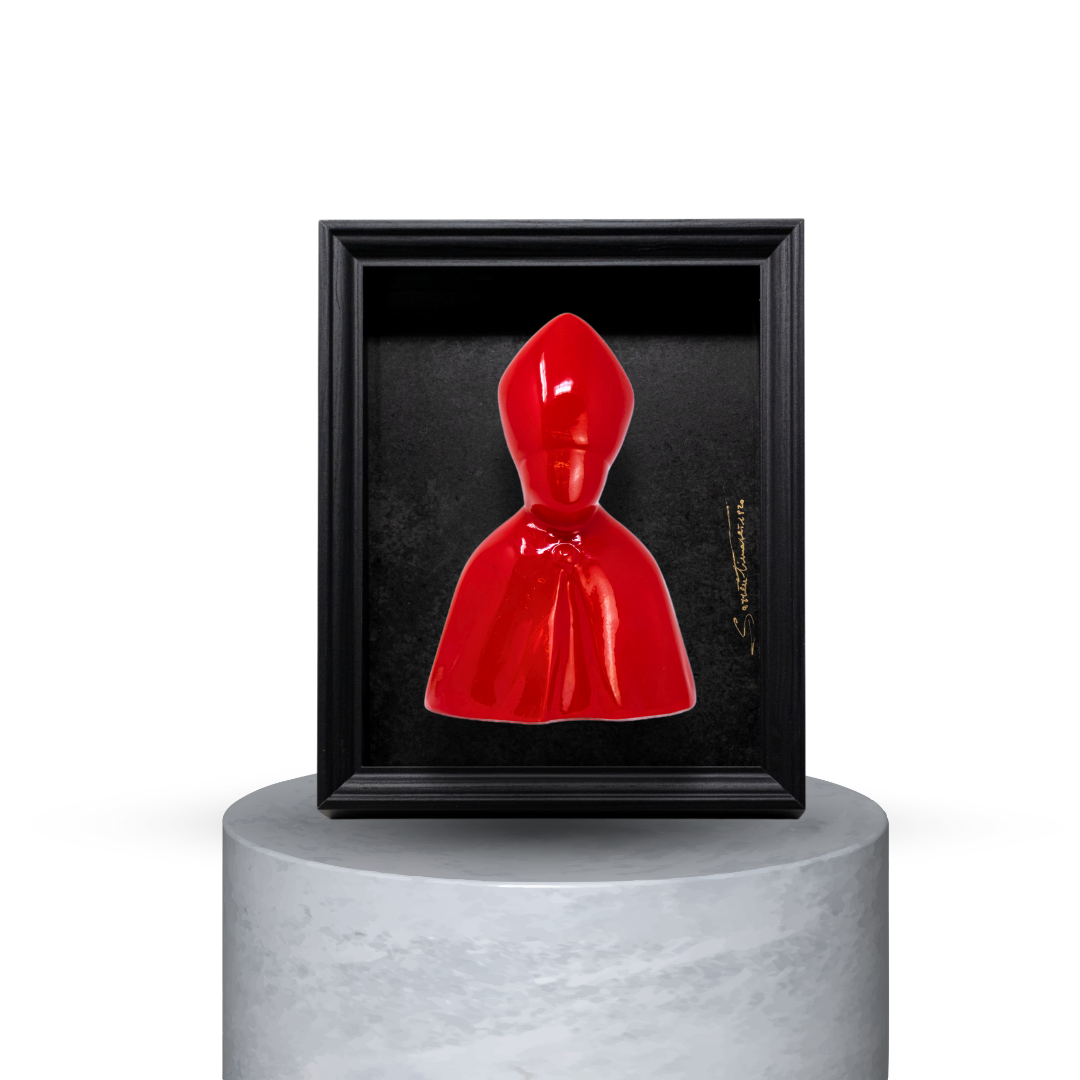 QUADRO PATRONO ROSSO