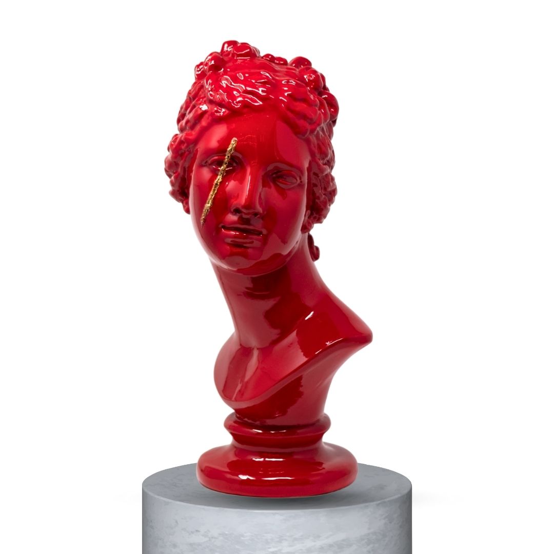 PAOLINA BONAPARTE ROSSO E GRAFFIO ORO