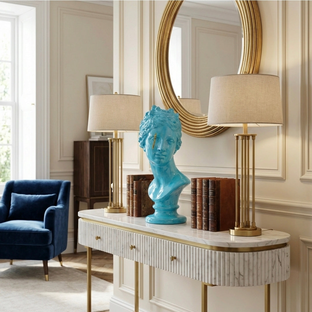 PAOLINA BONAPARTE AZZURRA E GRAFFIO ORO