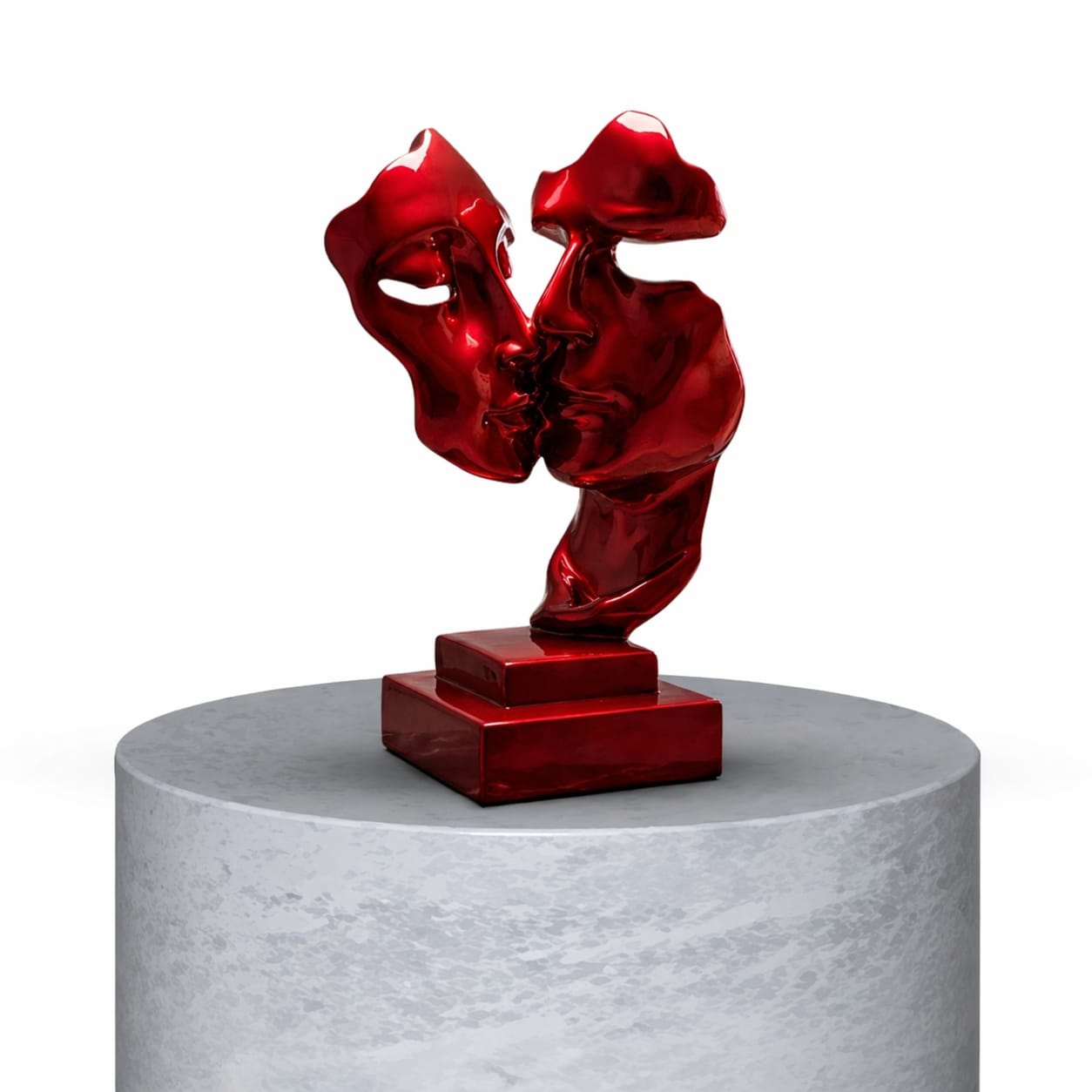 IL BACIO ROSSO RUBINO LUCIDO EFFETTO CROMO