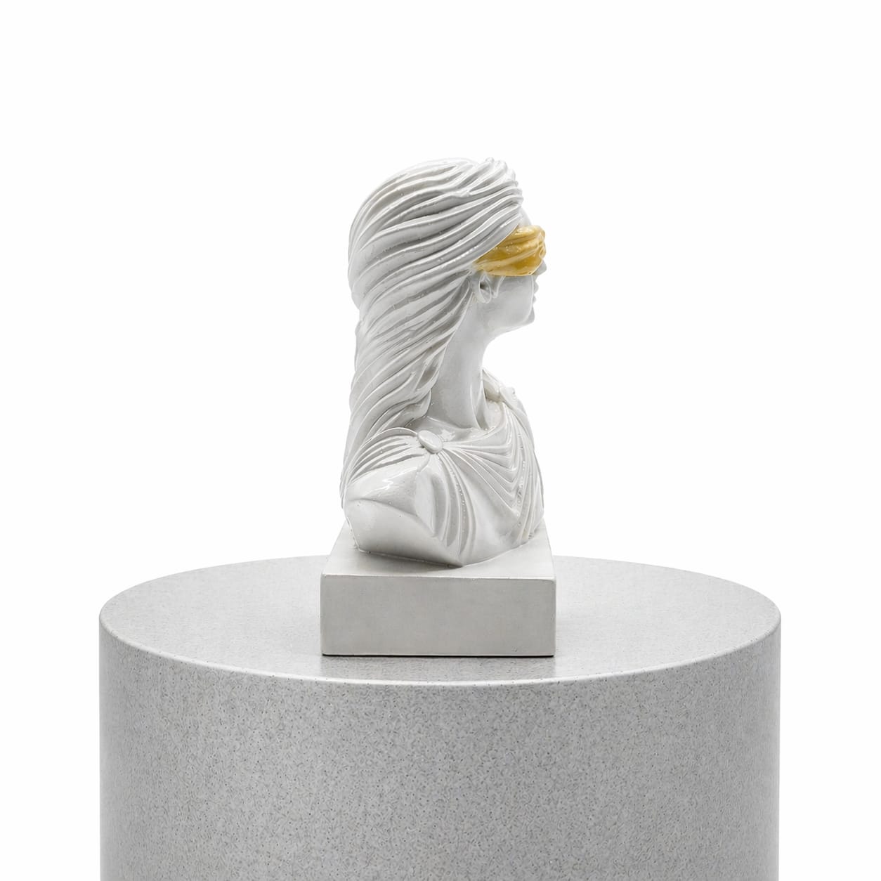 DEA BENDATA BIANCO PERLATO & ORO