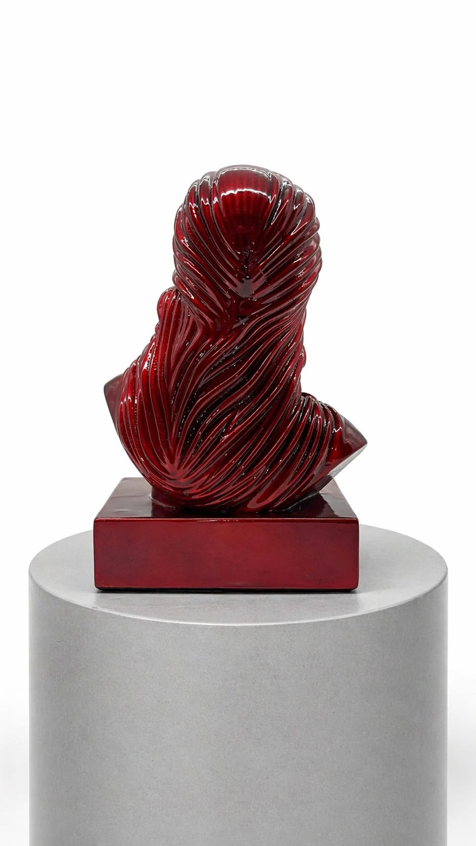 DEA BENDATA ROSSO RUBINO EFFETTO CROMO