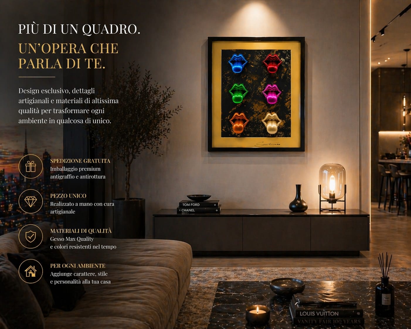 QUADRO KISS OF ROCK -BIG