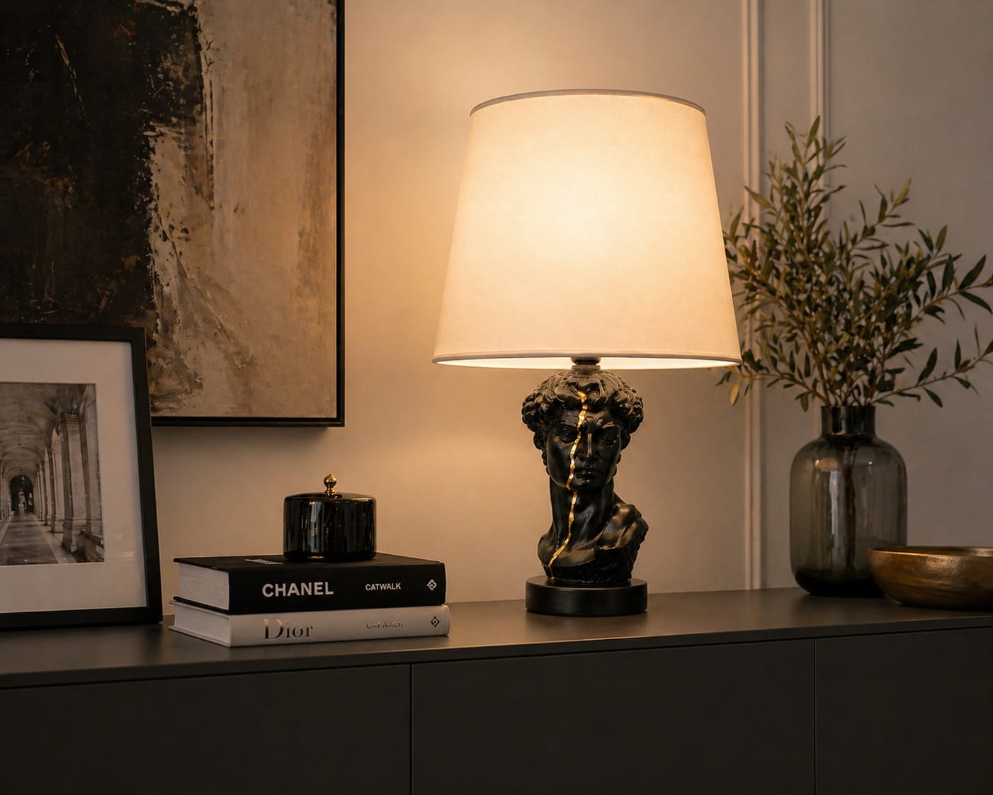 DAVID GOCCIA GOLD - NERO OPACO CON PARALUME