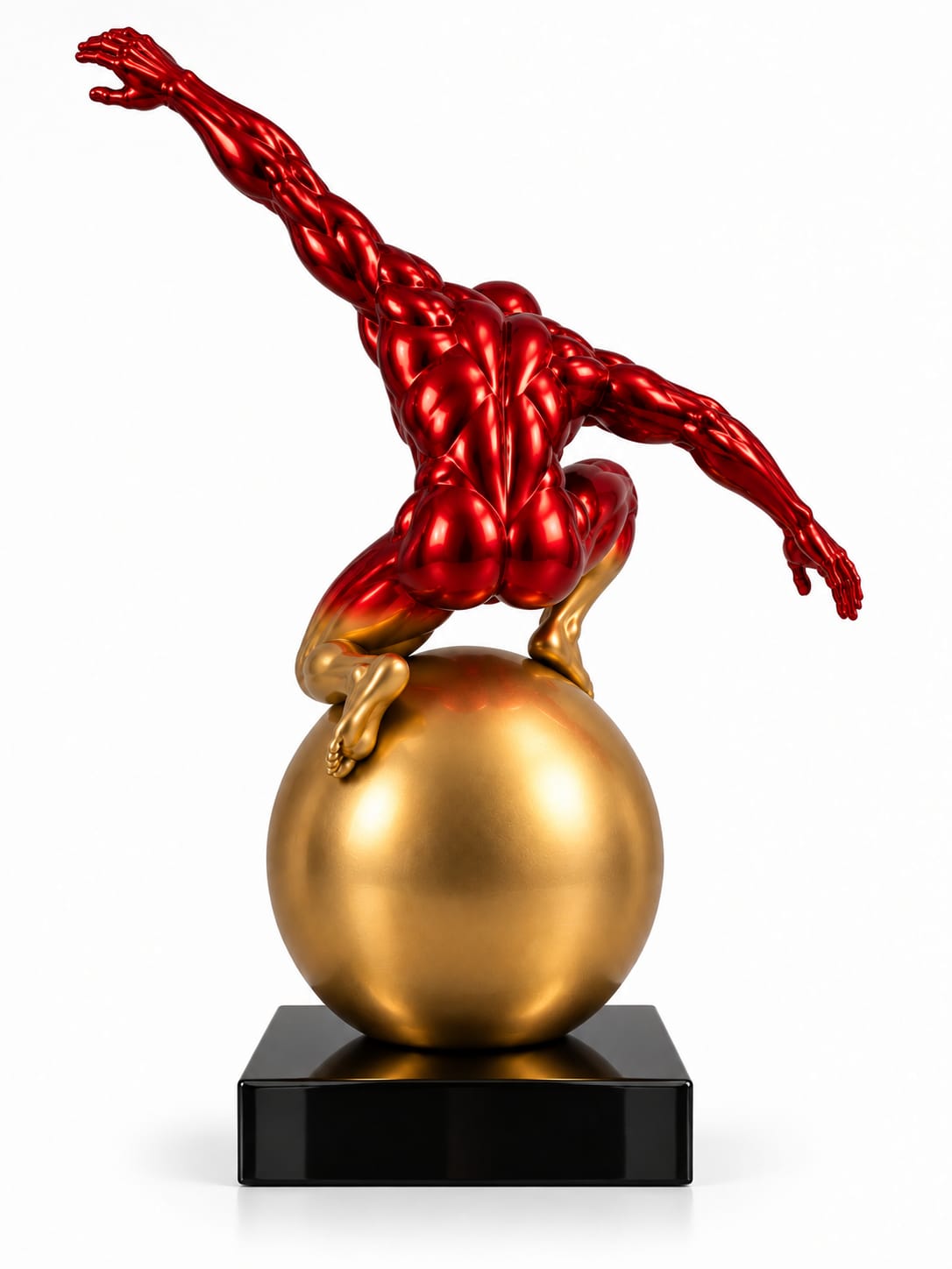 ATLANTE ROSSO RUBINO E BRONZO GOLD
