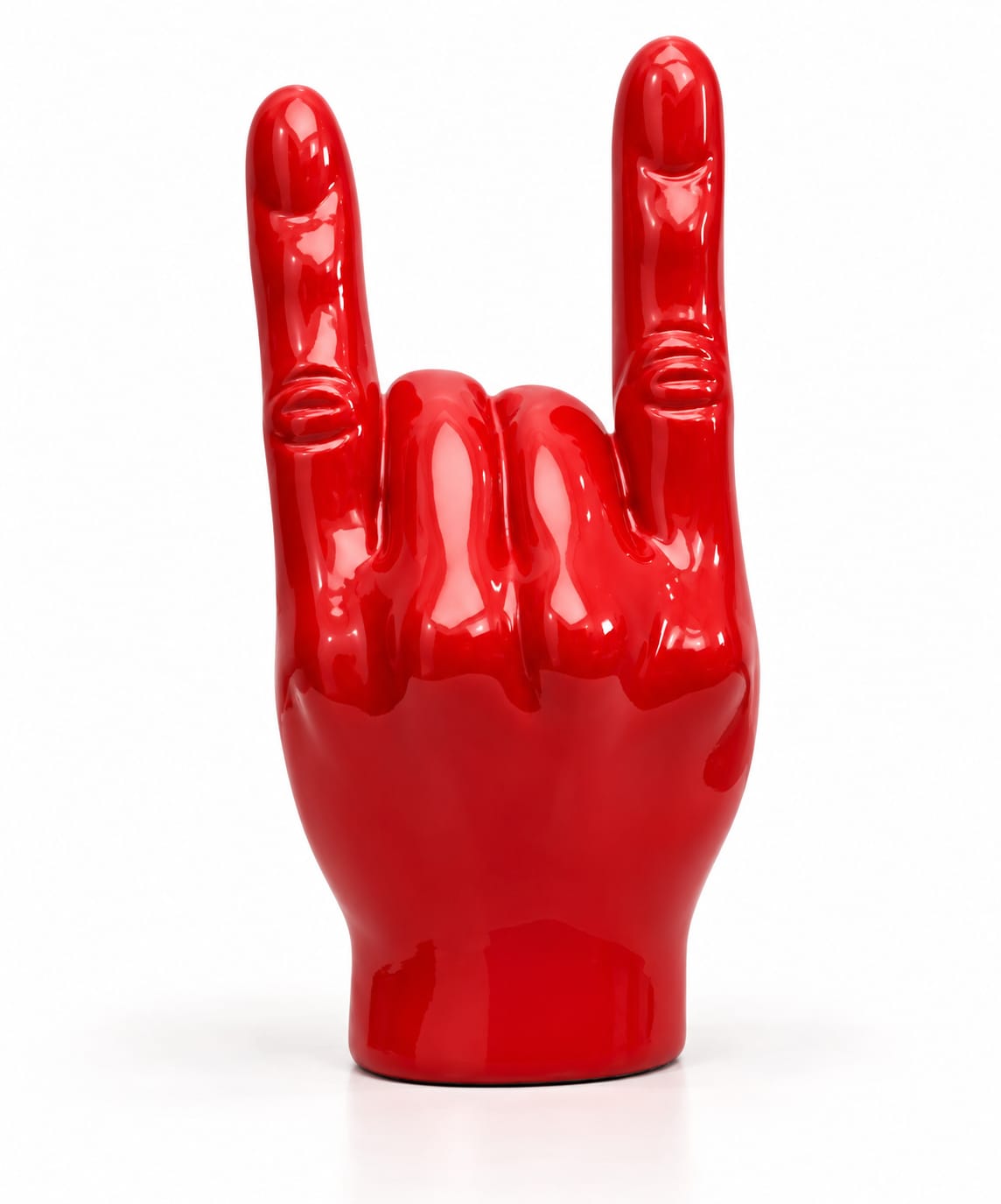 CORNA PORTAFORTUNA - ROSSO LUCIDO- BIG-