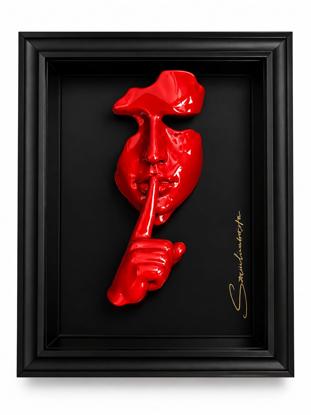 QUADRO SILENT- ROSSO LUCIDO-
