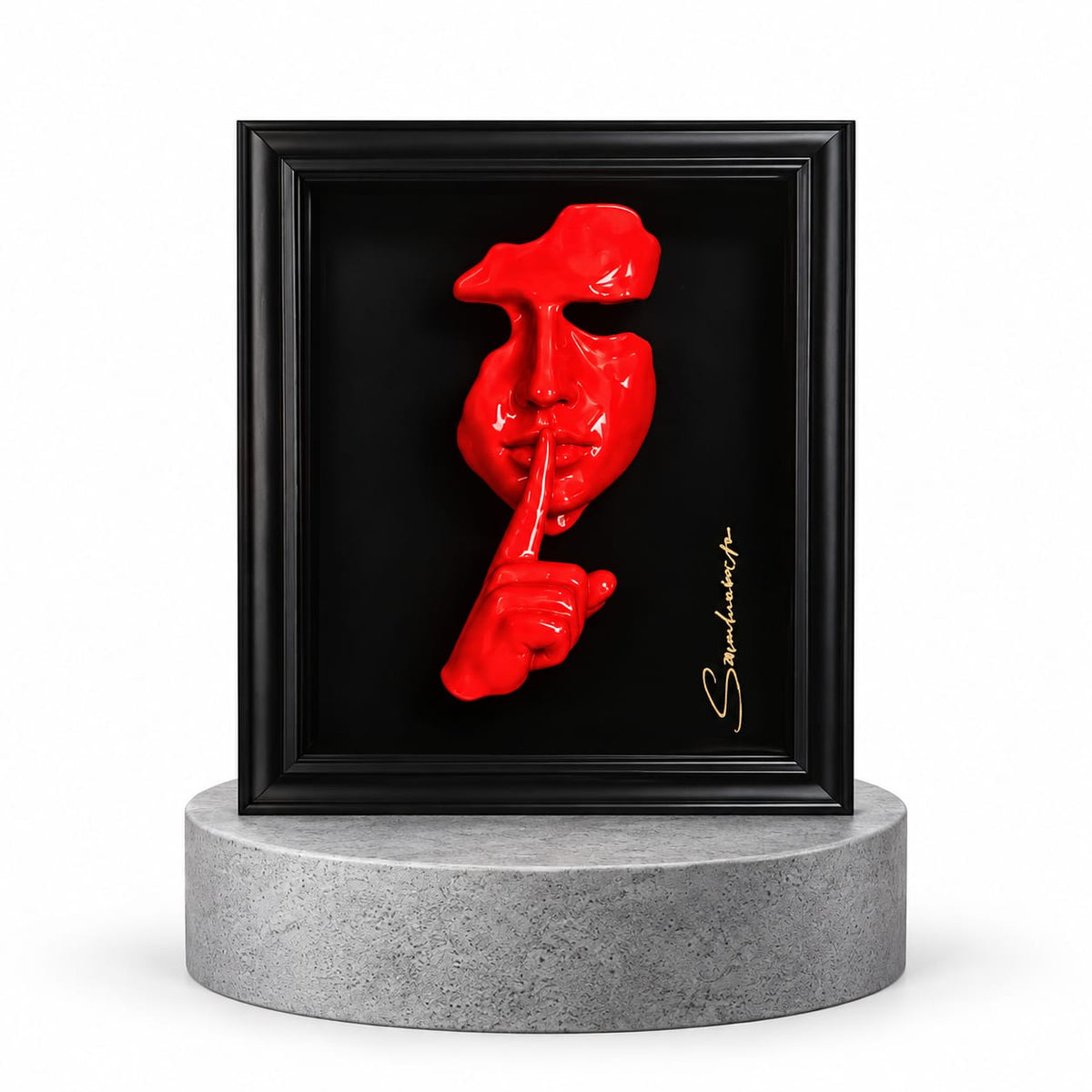 QUADRO SILENT- ROSSO LUCIDO-