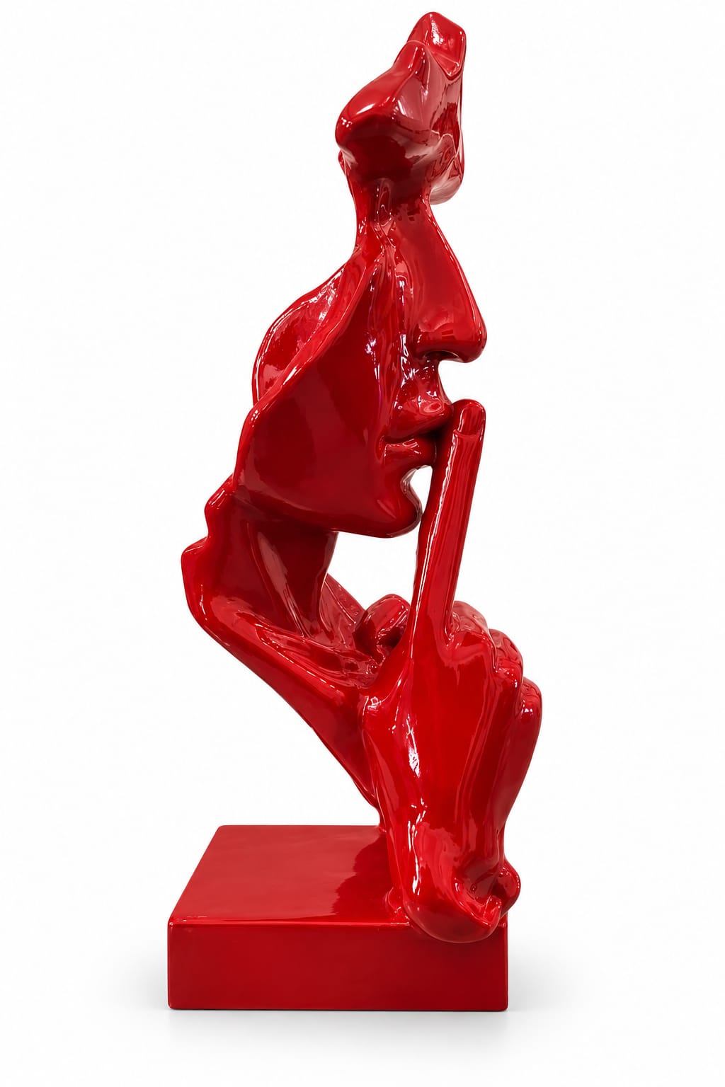 SILENT  -BIG -ROSSO LUCIDO-
