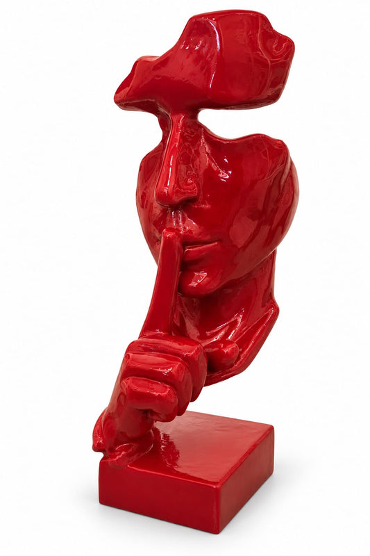 SILENT  -BIG -ROSSO LUCIDO-