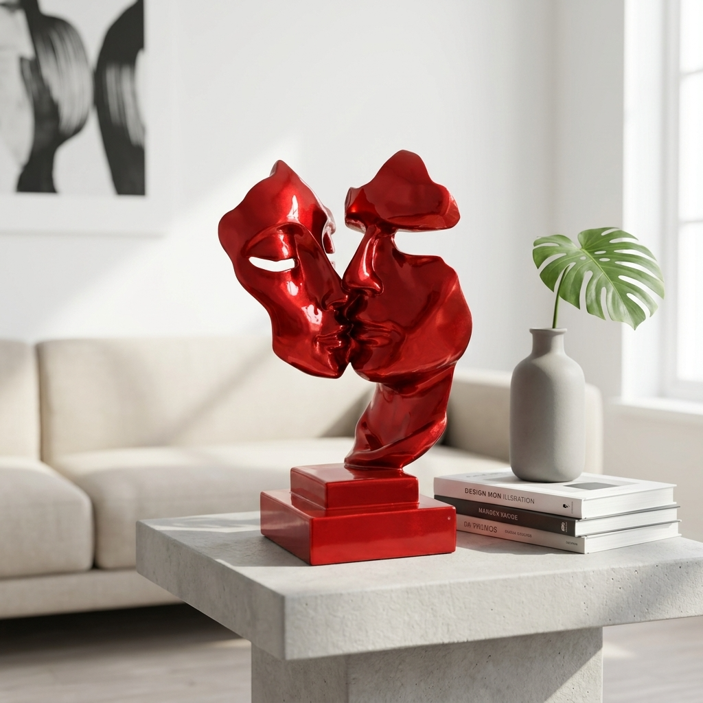 IL BACIO ROSSO RUBINO LUCIDO EFFETTO CROMO