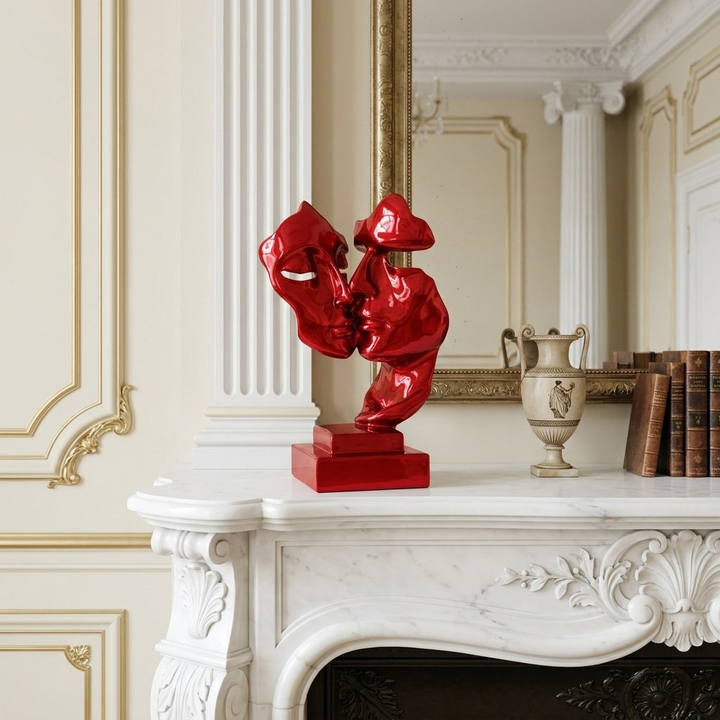 IL BACIO ROSSO RUBINO LUCIDO EFFETTO CROMO