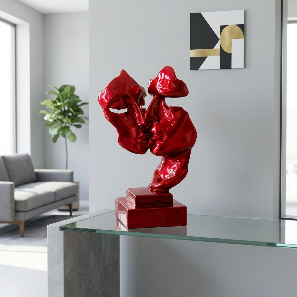 IL BACIO ROSSO RUBINO LUCIDO EFFETTO CROMO