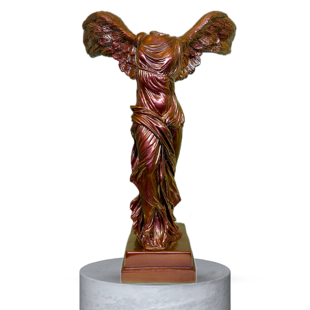 LA VITTORIA ALATA - BRONZO METALLIZZATO
