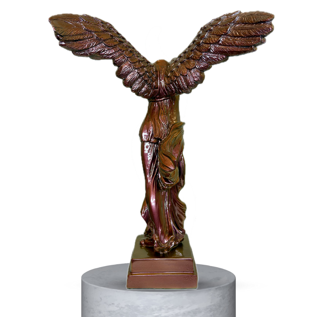 LA VITTORIA ALATA - BRONZO METALLIZZATO