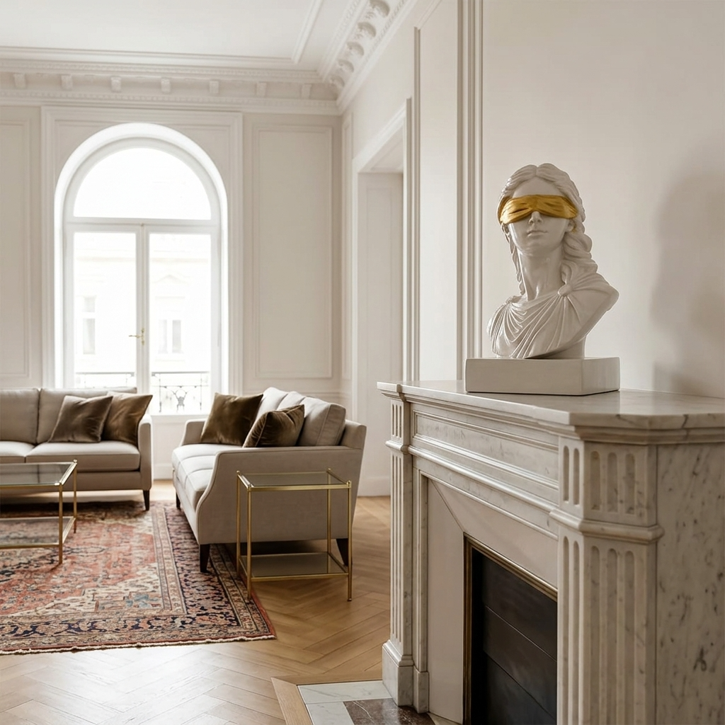 DEA BENDATA BIANCO PERLATO & ORO