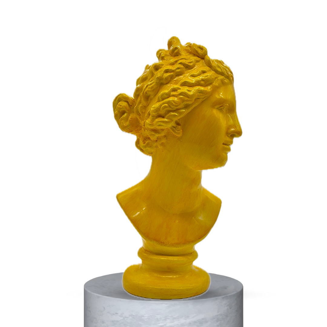 PAOLINA BONAPARTE GIALLO EFFETTO CERAMICA