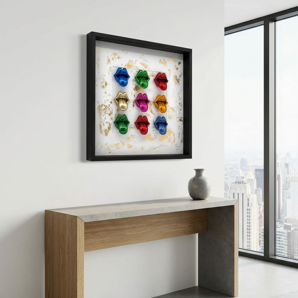 QUADRO KISS OF ROCK- BIG