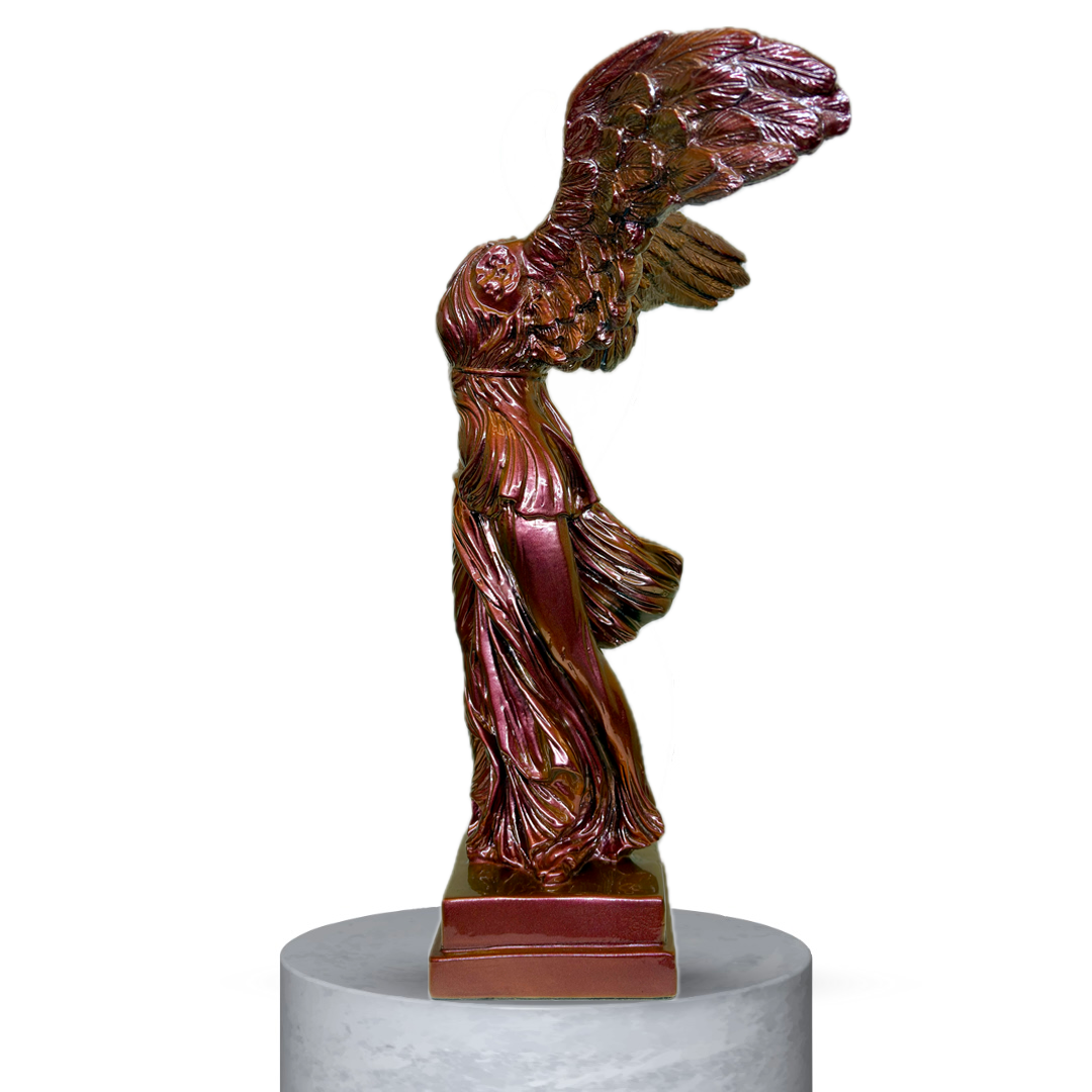 LA VITTORIA ALATA - BRONZO METALLIZZATO