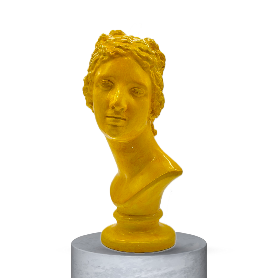 PAOLINA BONAPARTE GIALLO EFFETTO CERAMICA