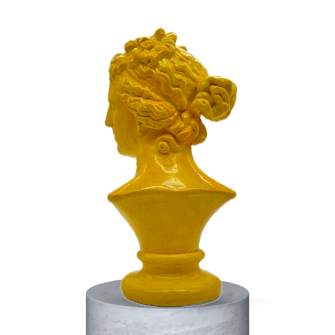 PAOLINA BONAPARTE GIALLO EFFETTO CERAMICA