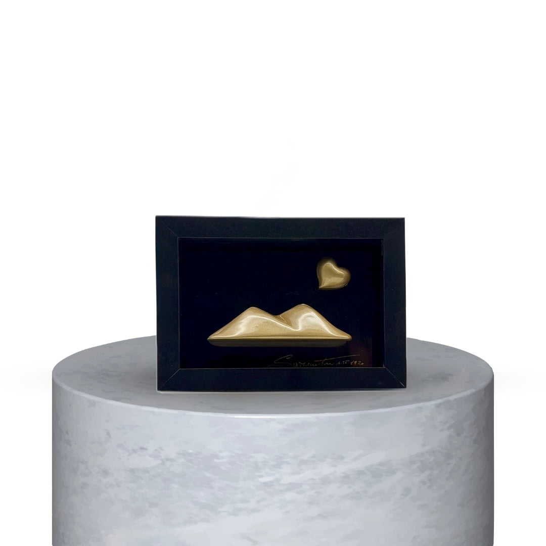 QUADRO VESUVIO - ORO