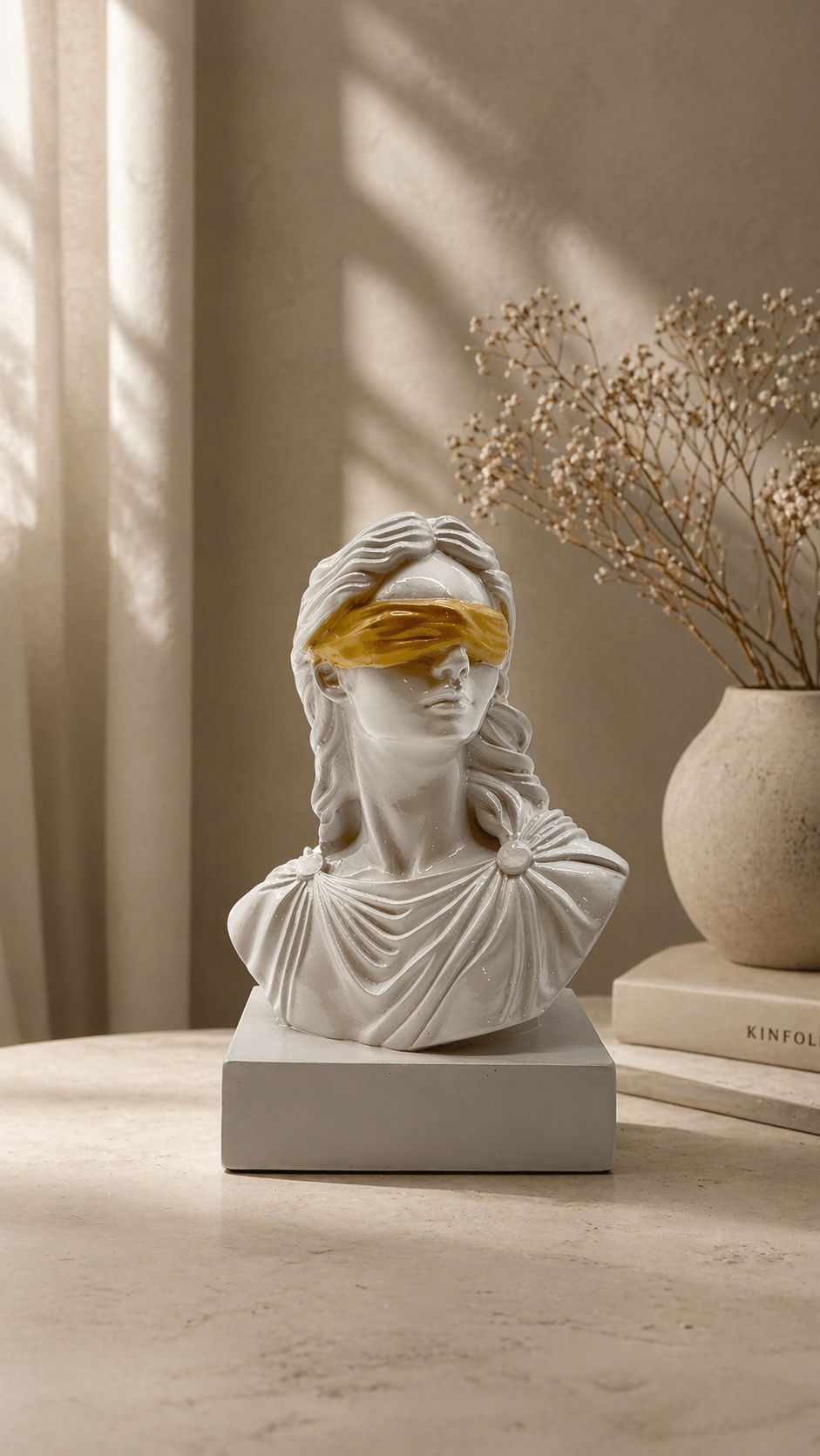 DEA BENDATA BIANCO PERLATO & ORO