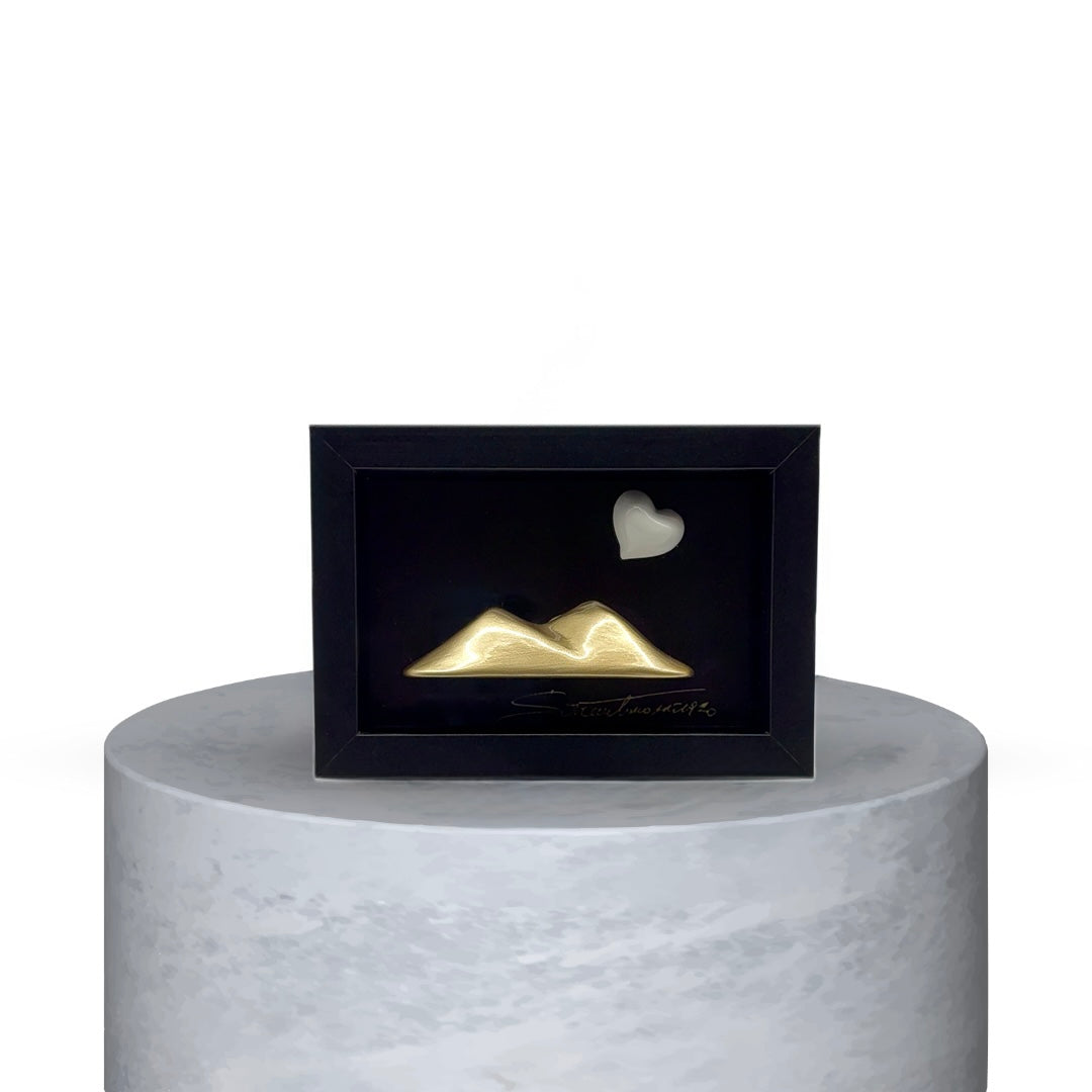 QUADRO VESUVIO - ORO