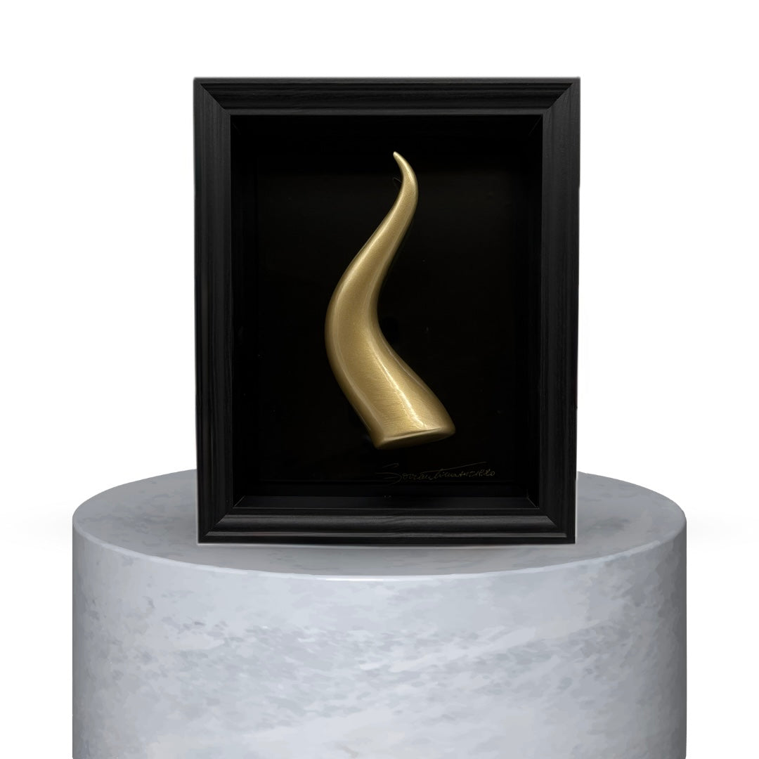 QUADRO CORNO NAPOLETANO - ORO LUCIDO